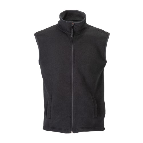 Fleece (180 g/m2) vest with zip and 2 side pockets. Sizes: S/M/L/XL/XXL Fleece (180 g/m2) vest with zip and 2 side pockets. Sizes: S/M/L/XL/XXL