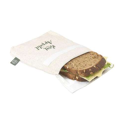 Hemp FoodPouch bag for bread Hemp FoodPouch bag for bread