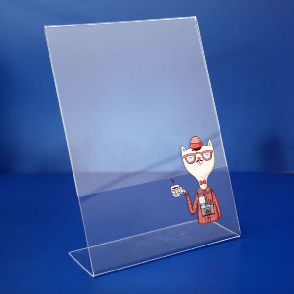 Brochure stand L A4 with imprint