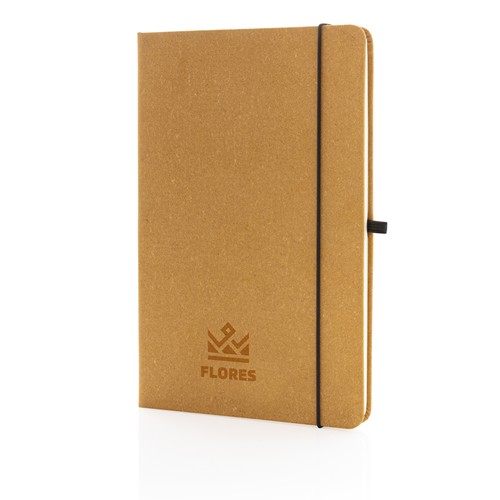 A5 Hardcover Notizbuch aus GRS recyceltem PU A5 Hardcover Notizbuch aus GRS recyceltem PU