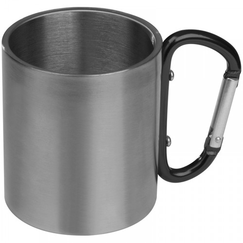 Tasse en métal avec mousqueton 180ml