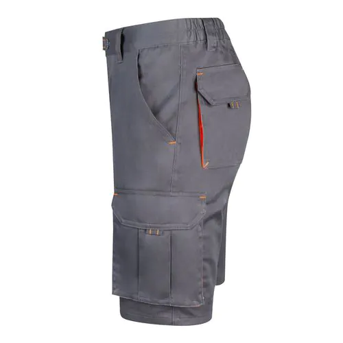 VL HEMERA. Bermuda bicolore elasticizzati con diverse tasche (240g/m²), in cotone (46%), EME (38%) e poliestere (16%) VL HEMERA. Bermuda bicolore elasticizzati con diverse tasche (240g/m²), in cotone (46%), EME (38%) e poliestere (16%)
