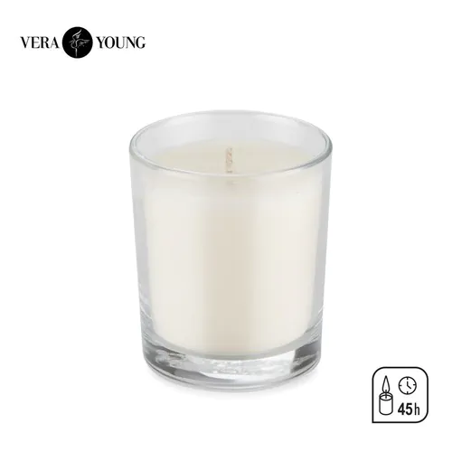 Bougie en cire de soja 170 g - Plum & Patchouli - VERA YOUNG Bougie en cire de soja 170 g - Plum & Patchouli - VERA YOUNG
