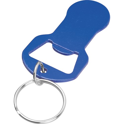 Porte-clés avec déclancheur caddie et décapsuleur OLIVIER Porte-clés avec déclancheur caddie et décapsuleur OLIVIER