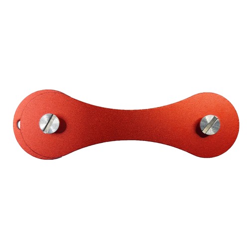 Sleutelorganizer voor 3 tot 12 sleutels rood