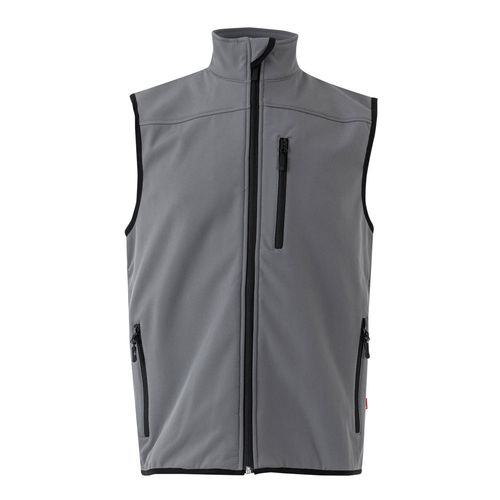 VL VARUNA. Soft shell vest (280g/m²), with polar lining, in polyester (94%) and elastane (6%) VL VARUNA. Soft shell vest (280g/m²), with polar lining, in polyester (94%) and elastane (6%)