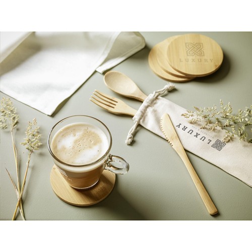 Bamboo Coaster Set Untersetzern Bamboo Coaster Set Untersetzern
