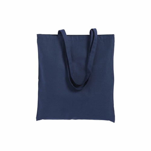 Bolsa de algodón de 180 g / m2 con asas largas y refuerzos Bolsa de algodón de 180 g / m2 con asas largas y refuerzos
