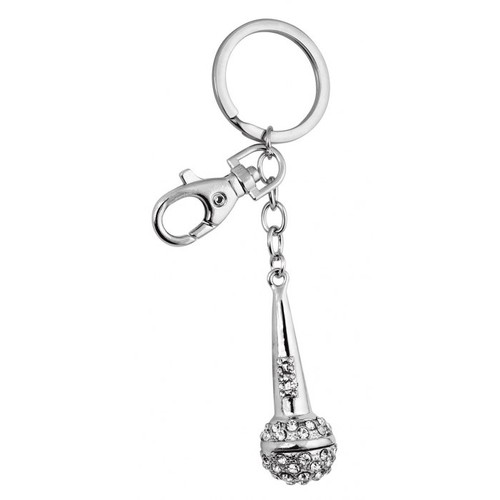 PORTE-CLÉS "MICROPHONE" - SANS BOÎTE PORTE-CLÉS "MICROPHONE" - SANS BOÎTE