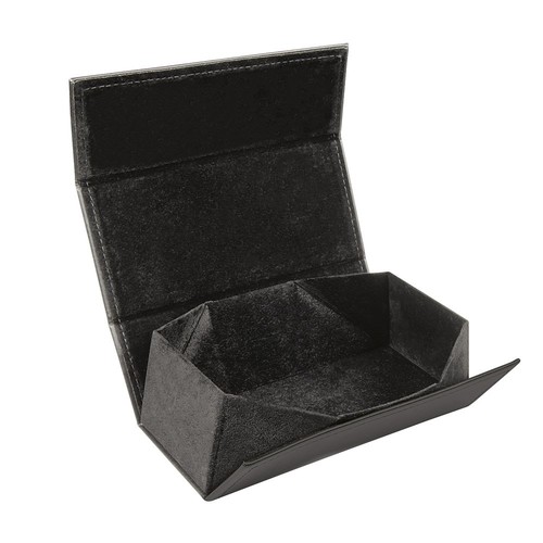 BLACK FOLDING BOX FOR GLASSES