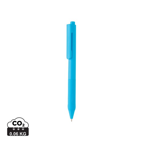 Penna a tinta unita X9 con impugnatura in silicone Penna a tinta unita X9 con impugnatura in silicone