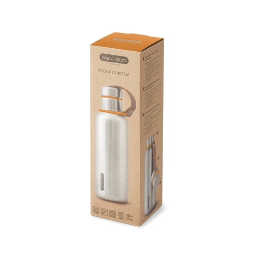 Black+Blum Insulated Water Bottle Small 500ml Black+Blum Insulated Water Bottle Small 500ml