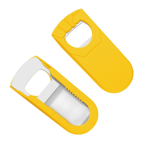 Flesopener met sluiting "vuistje"