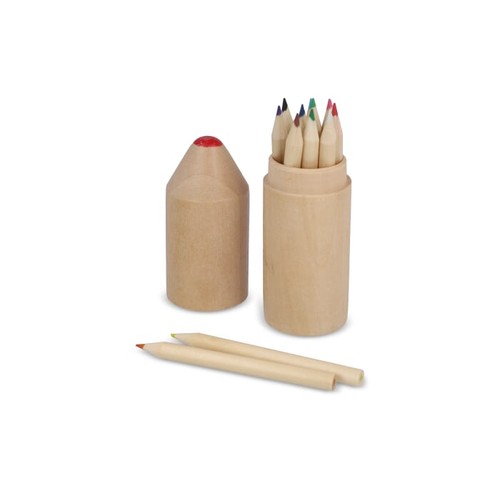 Premium wooden colouring pencil set Premium wooden colouring pencil set