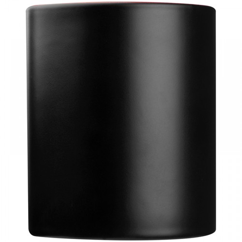 Black mug with colored inside 300 ml Black mug with colored inside 300 ml