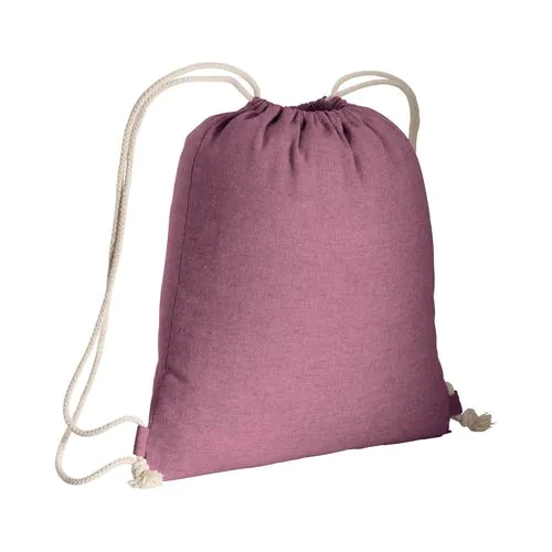 150g/m2 recycled cotton drawstring backpack 150g/m2 recycled cotton drawstring backpack