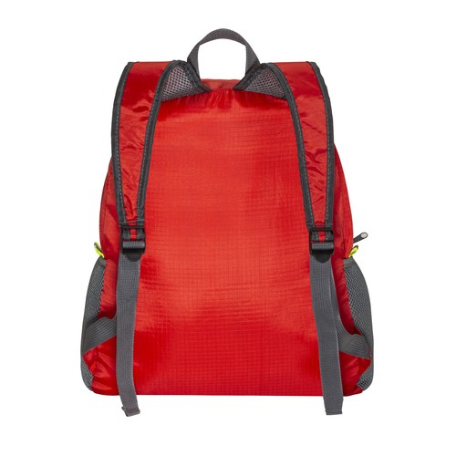 210D polyester ripstop foldable backpack, resealable in a pocket 210D polyester ripstop foldable backpack, resealable in a pocket