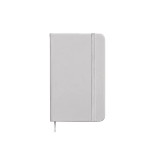 Carnet avec couverture en PU recyclé avec feuilles lignées (80 pag.) Carnet avec couverture en PU recyclé avec feuilles lignées (80 pag.)
