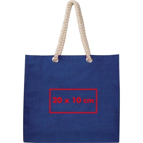 Sac de jute avec cordon