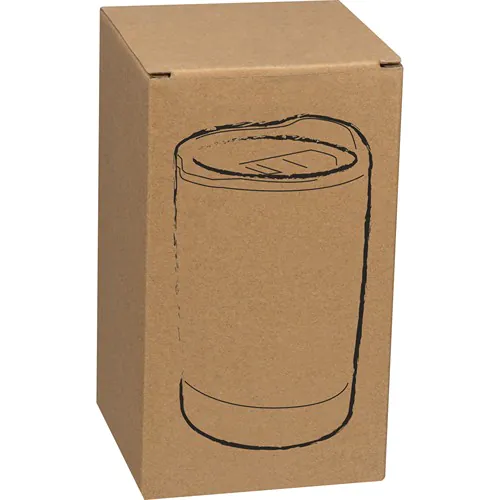Dubbelwandige drinkbeker van roestvrijstaal 350 ml