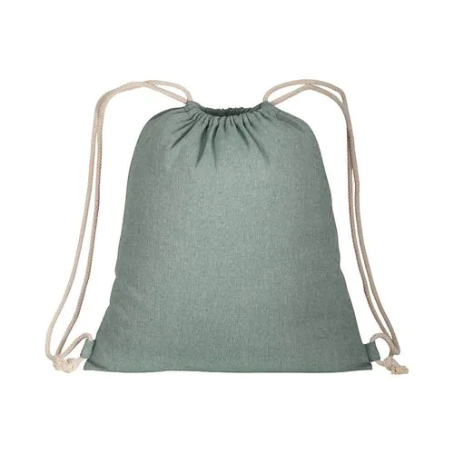 150g/m2 recycled cotton drawstring backpack 150g/m2 recycled cotton drawstring backpack