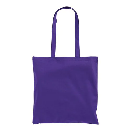 Bolsa de algodón, asas largas Bolsa de algodón, asas largas