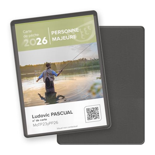 hunting/fishing license holder