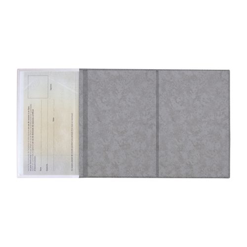 PORTE-CARTE GRISE PVC MARBRE PORTE-CARTE GRISE PVC MARBRE