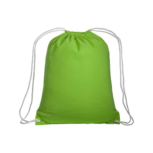 135 g/m2 cotton backpack with drawstring closure
