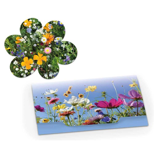 Seed-paper - standard design - Flower Seed-paper - standard design - Flower