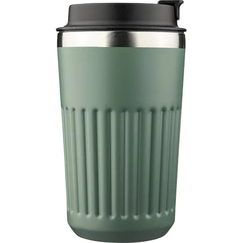 Recycled stainless steel travel mug (400 ml) Chiara Recycled stainless steel travel mug (400 ml) Chiara