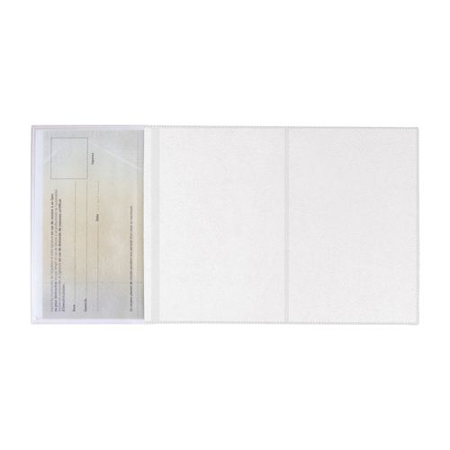 PORTE-CARTE GRISE PVC STAND.