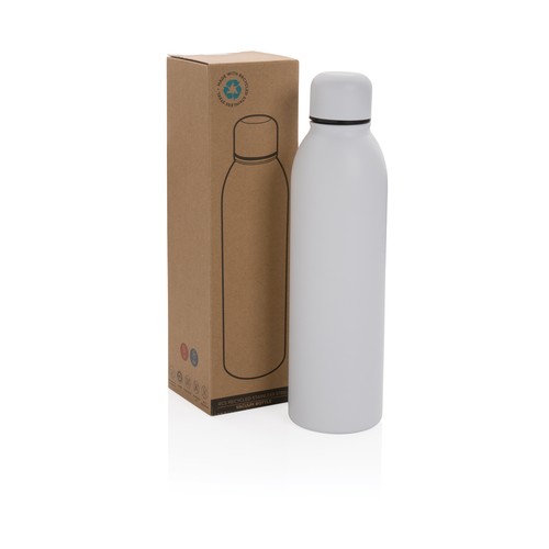 Botella al vacío de acero inoxidable reciclado RCS