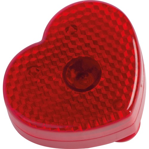 Flashlight clip in heart shape