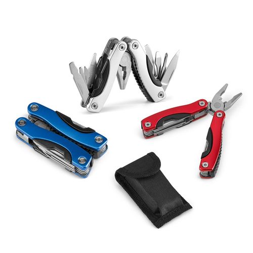 DUNITO. Folding mini multi-function pliers made of stainless steel and aluminum DUNITO. Folding mini multi-function pliers made of stainless steel and aluminum