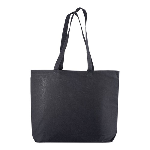 135 g/m2 cotton shopping bag, long handles and bottom gusset