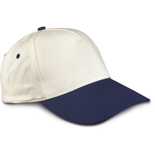 GORRA DE GOLF DE 5 PANELES 100% ALGODÓN