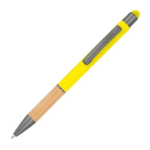 Ball pen with bamboo grip zone Ball pen with bamboo grip zone