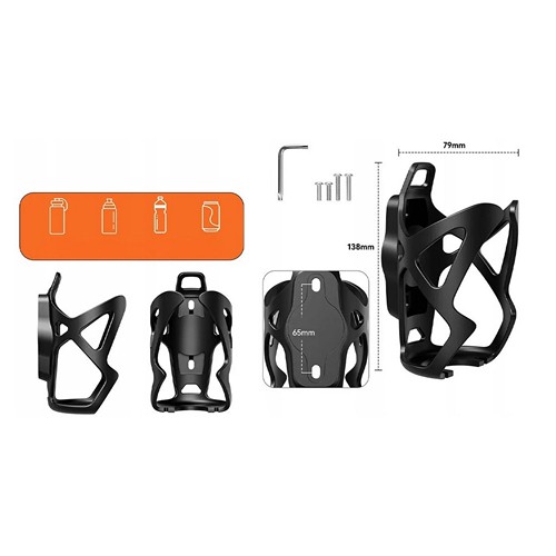Bicycle bottle holder, tracker MiLi DUO Bicycle bottle holder, tracker MiLi DUO