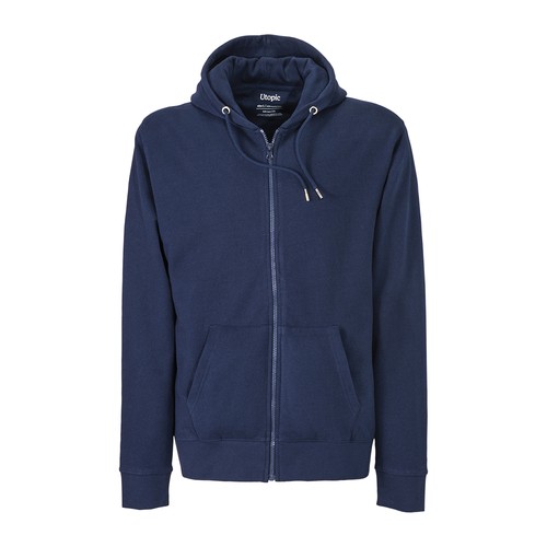 Tissu 100 régénéré. Sweat-shirt unisexe à capuche