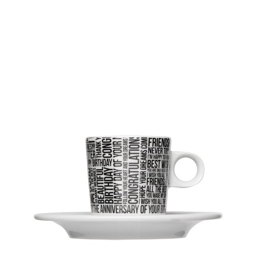 Espresso Cup Shape 201 + 1C full decor printing Espresso Cup Shape 201 + 1C full decor printing