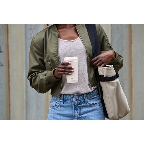 Mug 354 ml avec couvercle 360 en acier recyclé Topl
