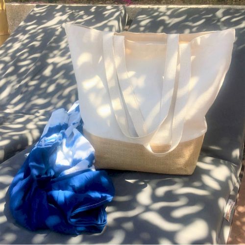 Cabas coton jute AGRA 330 L Cabas coton jute AGRA 330 L