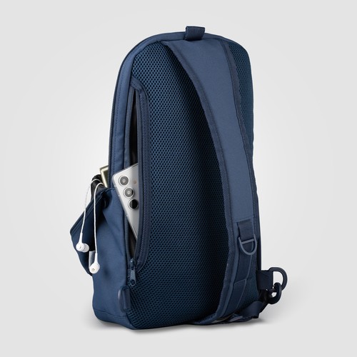 Borsa a tracolla Coastal Threads™ Repreve® con doppio manico - 9 L