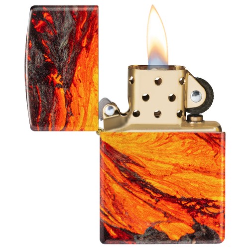 Zippo Lava Flow Design Zippo Lava Flow Design