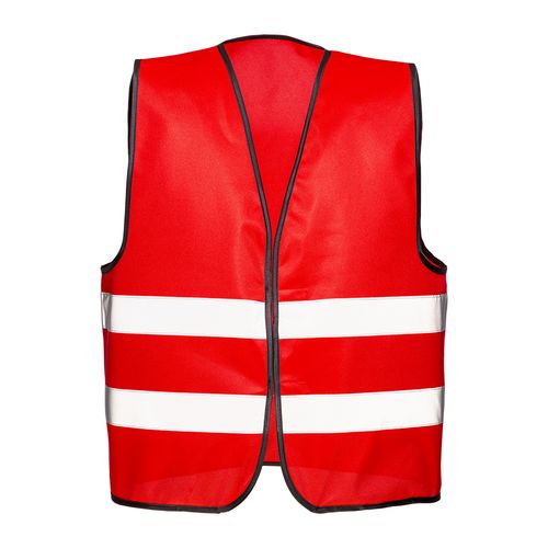 vest met reflecterende strepen
