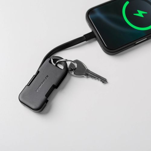 Evergreen Go 2-in1 keyring with powerbank. rTPE. LED indicator Evergreen Go 2-in1 keyring with powerbank. rTPE. LED indicator