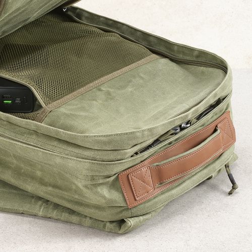 Zaino Cape Town 27L, cotone riciclato 230gsm, per laptop 17"