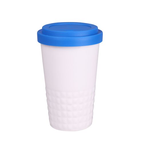 Beker Freedom Excellence Classic 280ml wit/blauw