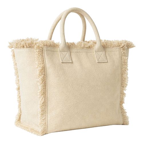 Maxi sac en coton de 450 g/m2. Dote d'une fermeture zippee et d'une poche interieure